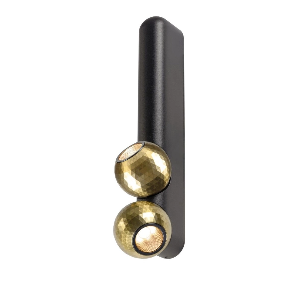 Plafonnier Dysko Noir avec double doré SLV 4024163317184