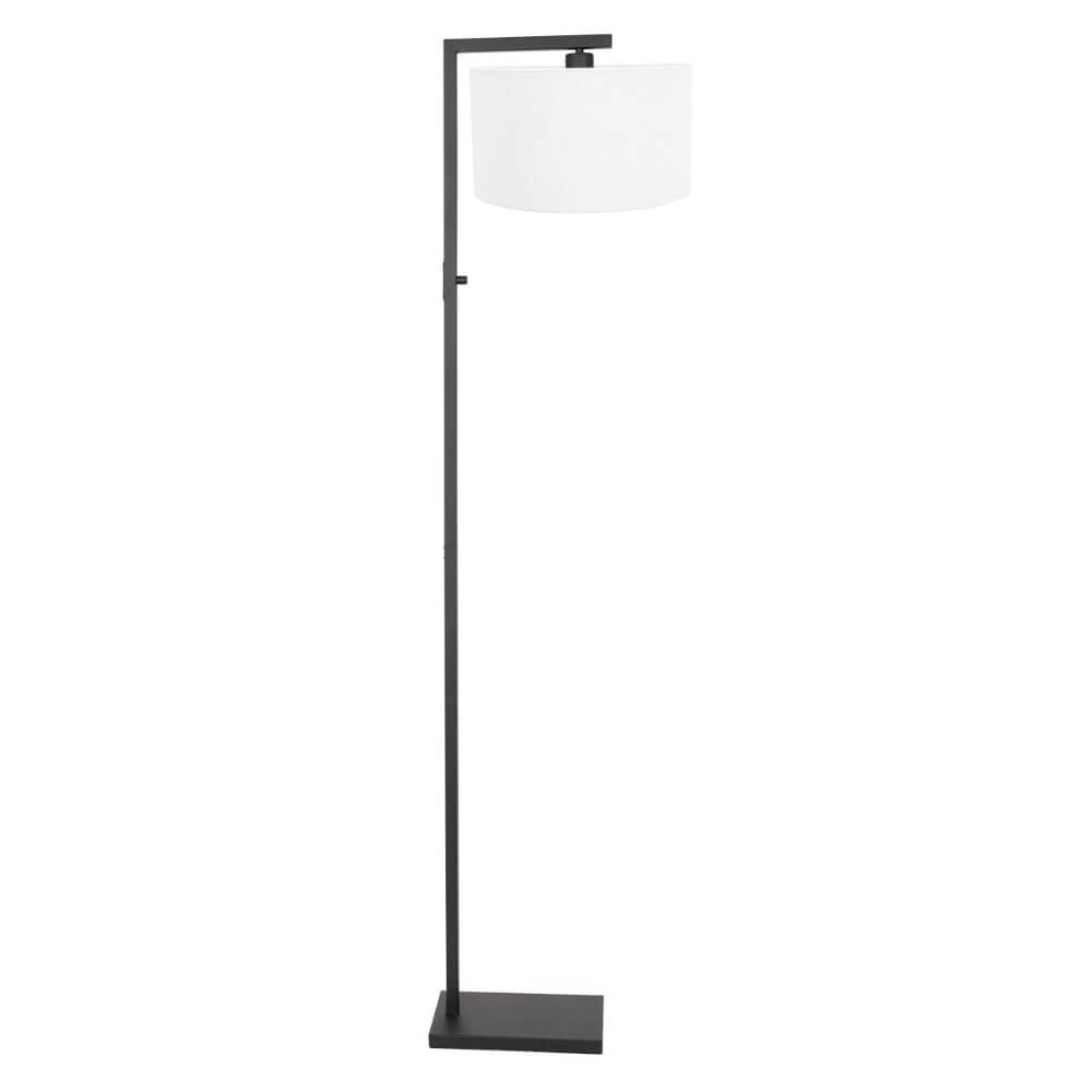 Lampadaire élégant Stanger avec capuchon blanc