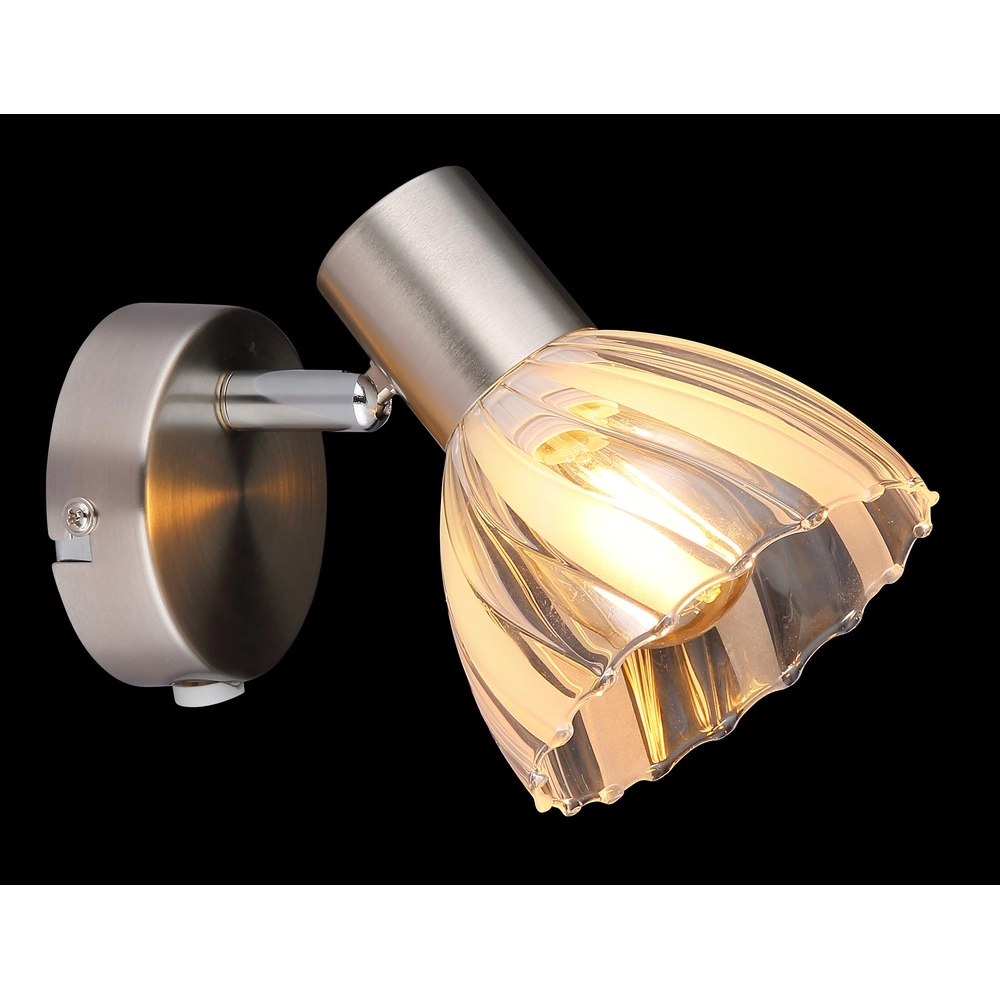 Lampe murale Zachery nickel Globo 9007371528486