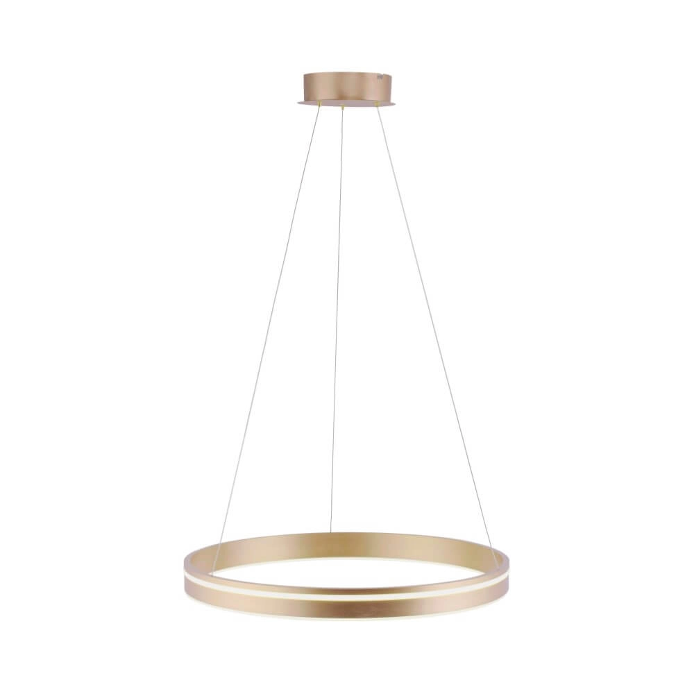 Lampe suspendue design Q-Vito Ø 59cm en laiton Lampe suspendue design Q-Vito Ø 59cm en laiton