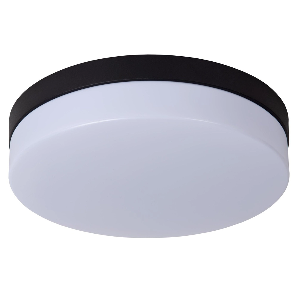 Éclairage de plafond Biskit Ø 28cm - IP44 noir
