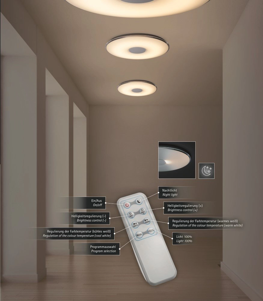 LED plafonnier Tokyo Trio 4017807272307