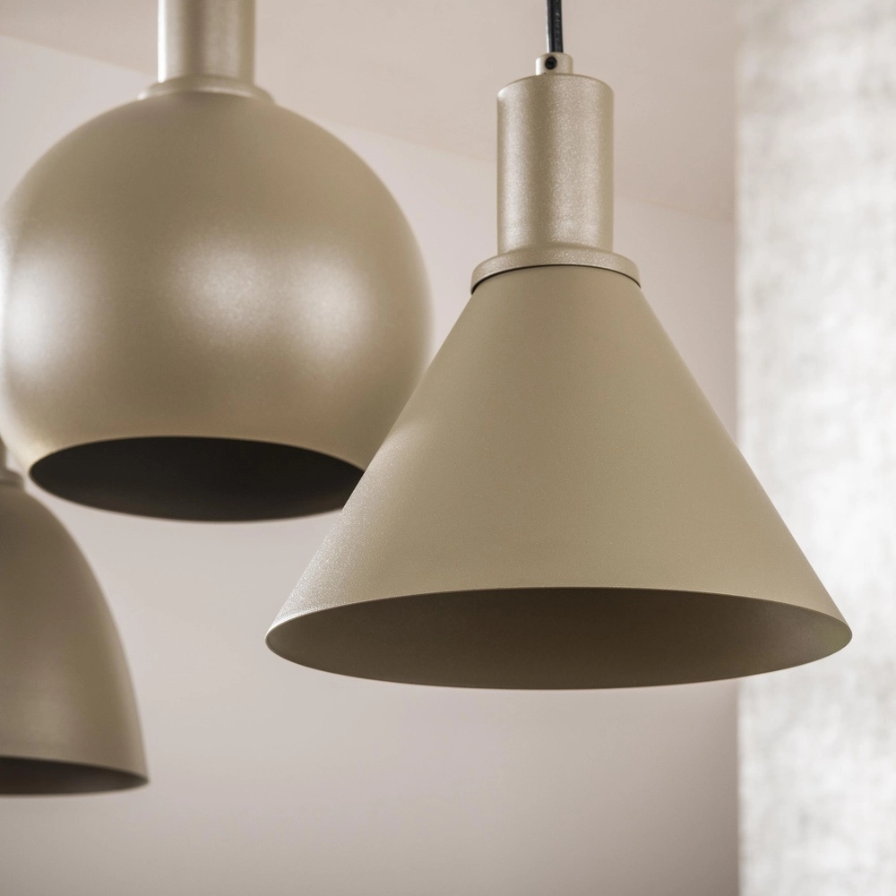 Lampe suspendue à sable Metallo Table à manger - 5x E27 Lyora 8716803512320