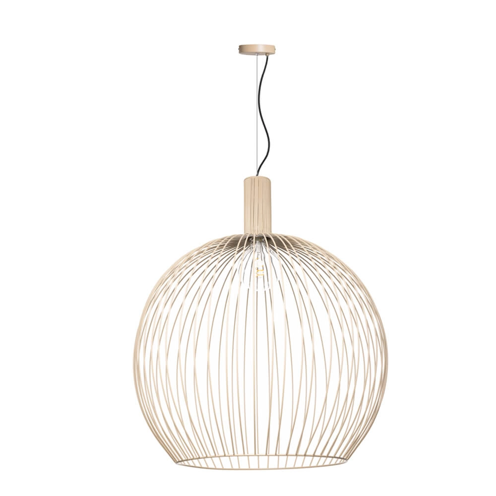 Lampe suspendue couleur sable Wire Sand Ø70cm