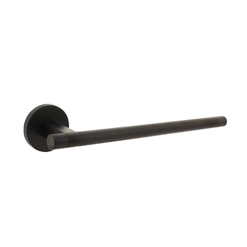 Poignée de porte design Shiraat droite noir