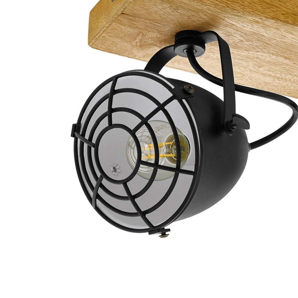 Lampe de plafond Gatebeck Bois à 3 lumières Eglo 9002759490782