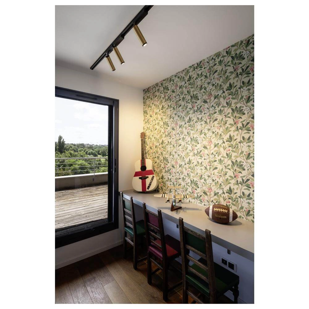 Spot ferroviaire Grip! M Noir-Bronze 1 phase réglable SLV 4024163296175