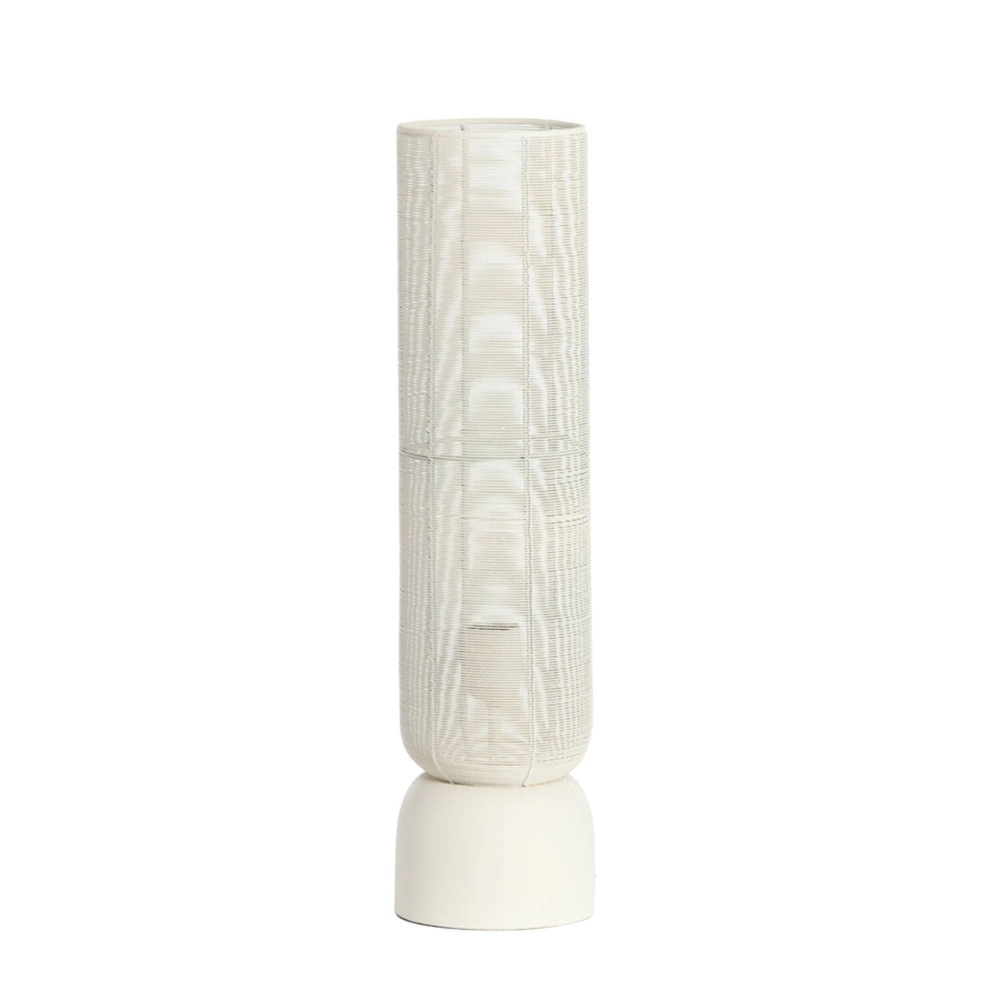 Lampe de table Lezuza Ø 15,5 cm de blanc