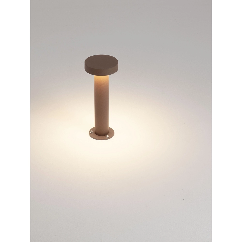 Lampe de jardin de Desing Gong brun rouille 30cm - 3000K Lyora 5212017496218