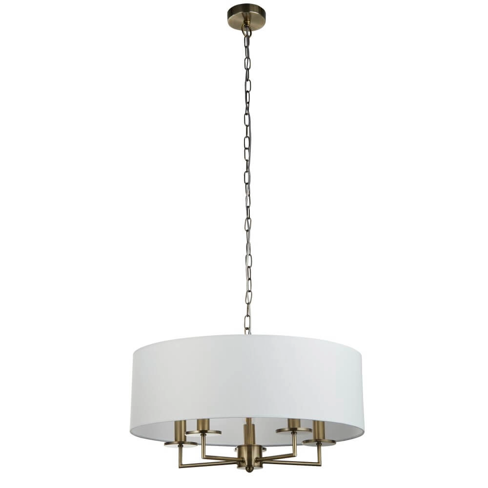 Lampe suspendue classique Knightsbridge or