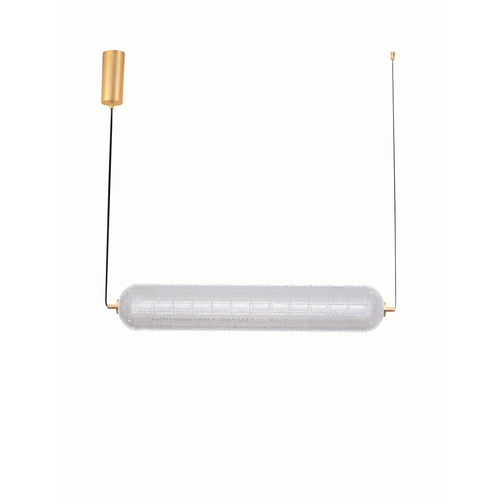 Lampe pendante unique Klelia Or horizontal Lyora 5212017452696