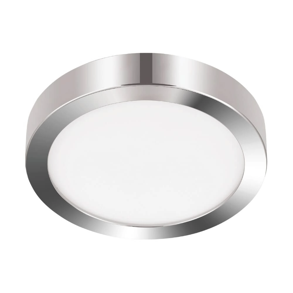 Plafonnier de salle de bain en acier inoxydable Fueva 5 4000K