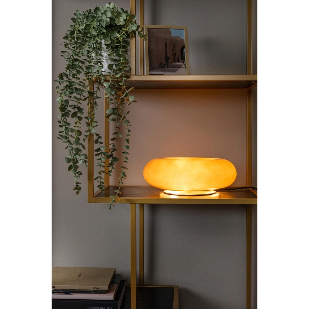 Lampe de table Sentino Ø 29,5 cm taupe Lucide 5411212106483