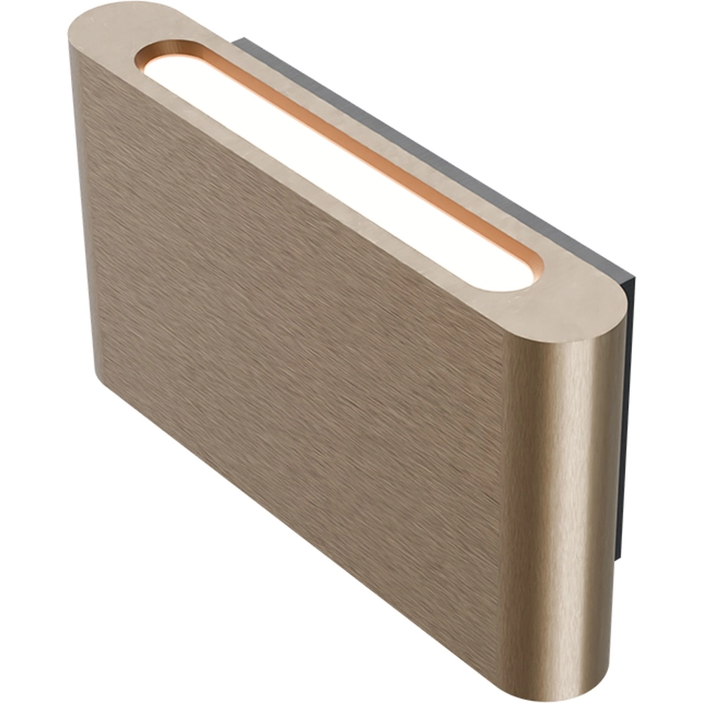 Spot mural moderne Atina 20cm bronze cuivré Masterlight 8718121384962