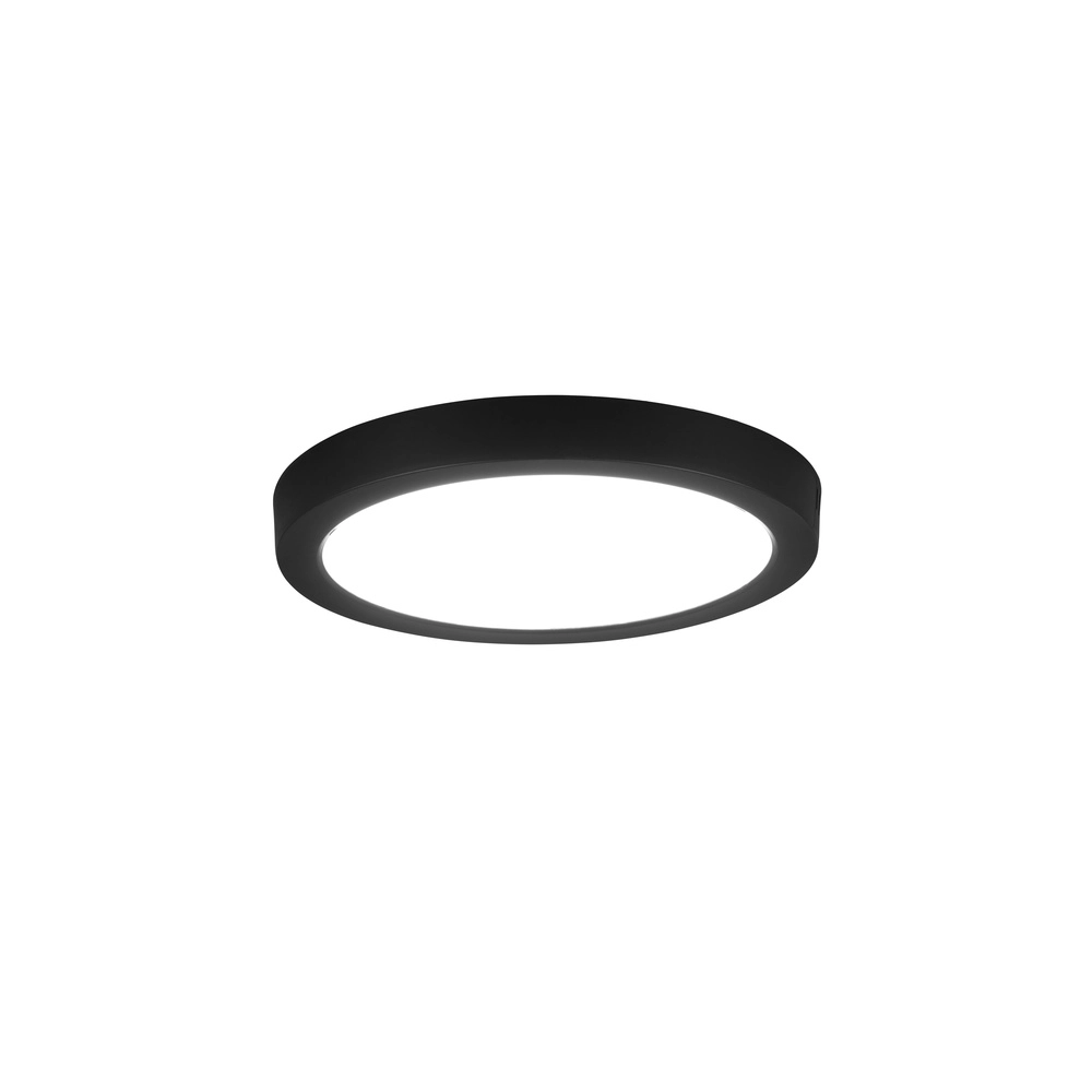 Lampe de plafond Laru Ø 28,9 cm noir Trio 4017807711547