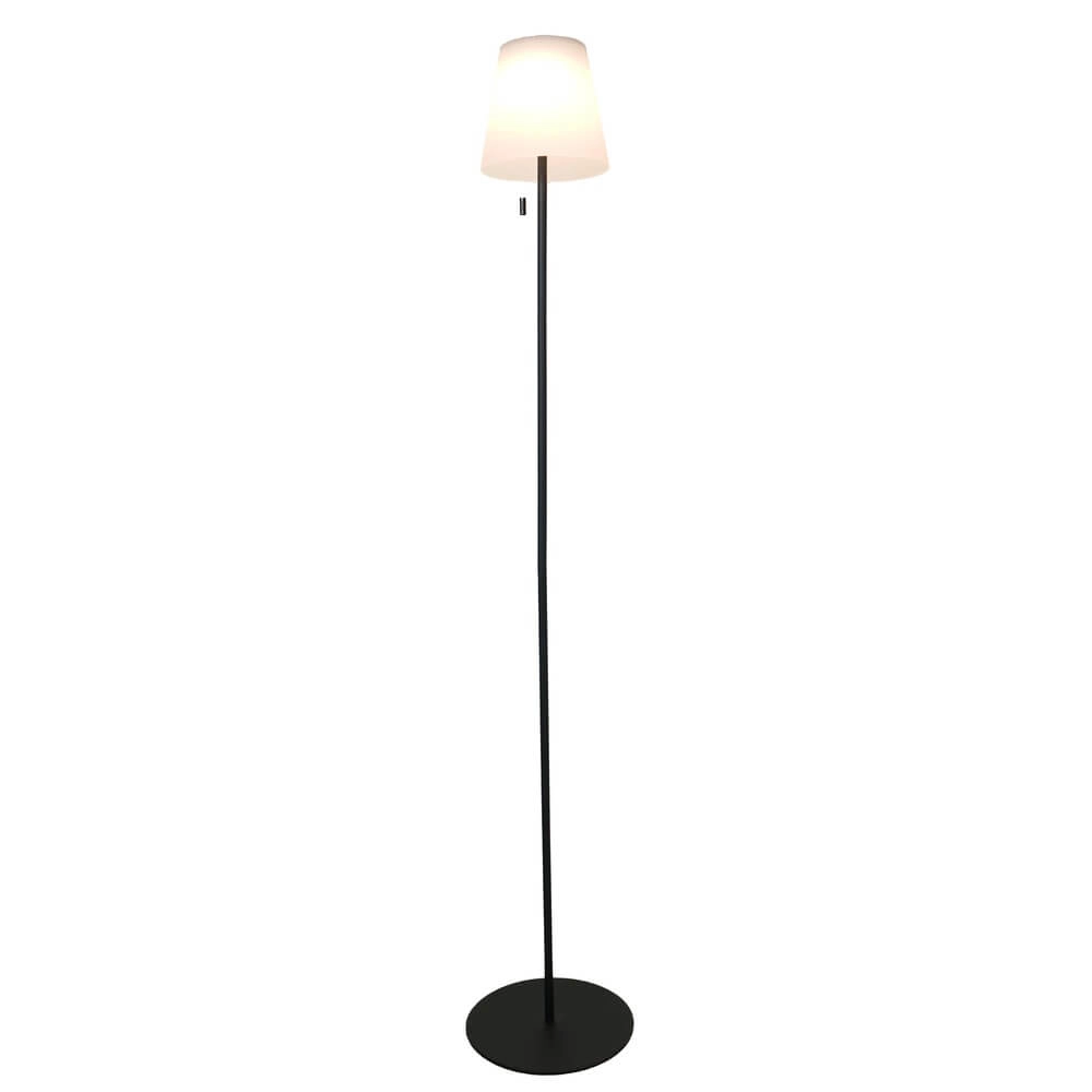 Lampe de terrasse Scordiano Noir et blanc Solaire Eglo 9008606355136