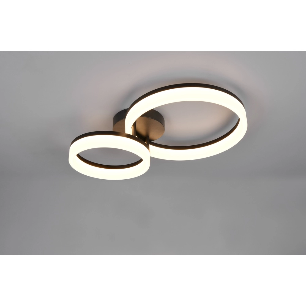 Plafonnier design Scope S noir Trio 4017807656008