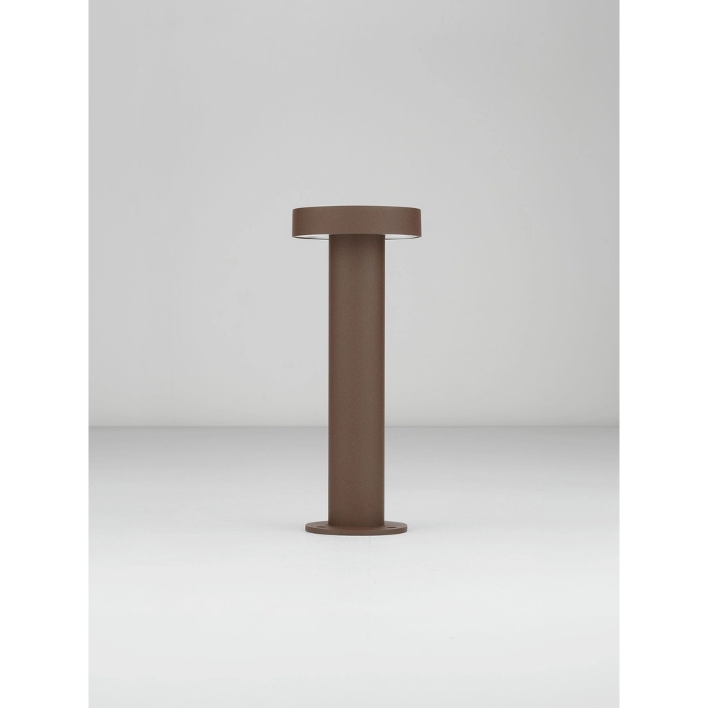 Lampe de jardin de Desing Gong brun rouille 30cm - 3000K Lyora 5212017496218