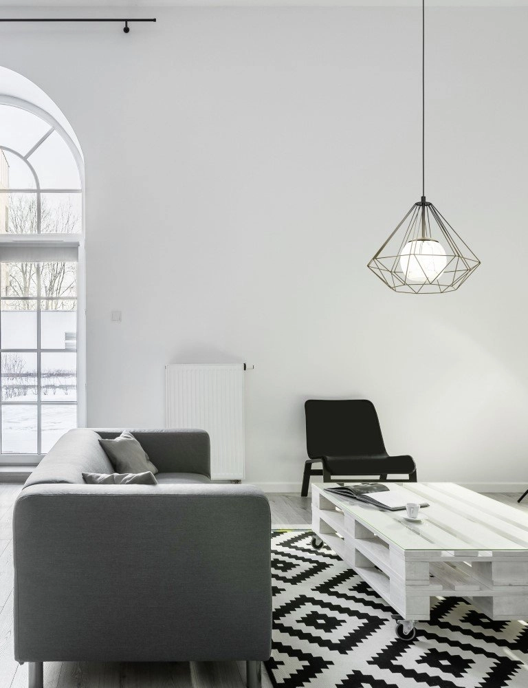 Lampe fil de cage Vernham Ø 44,5cm Eglo 9002759434816