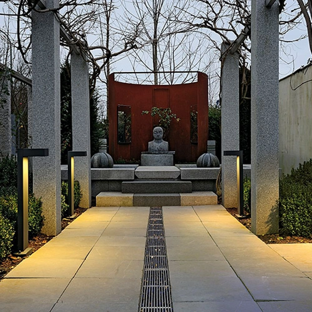 Lampadaire spot Jardin Quadrasyl SL 75 75cm gris SLV 4024163111652