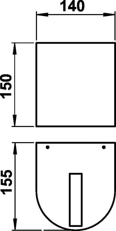 Applique LED Boll petit-petit blanc Albert 4007235824001