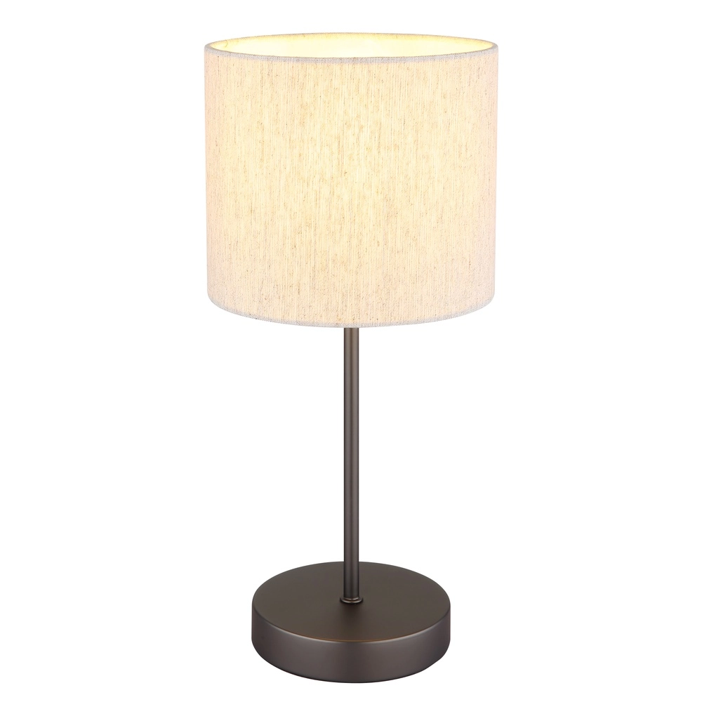 Lampe de table Thea Bronze à fusil