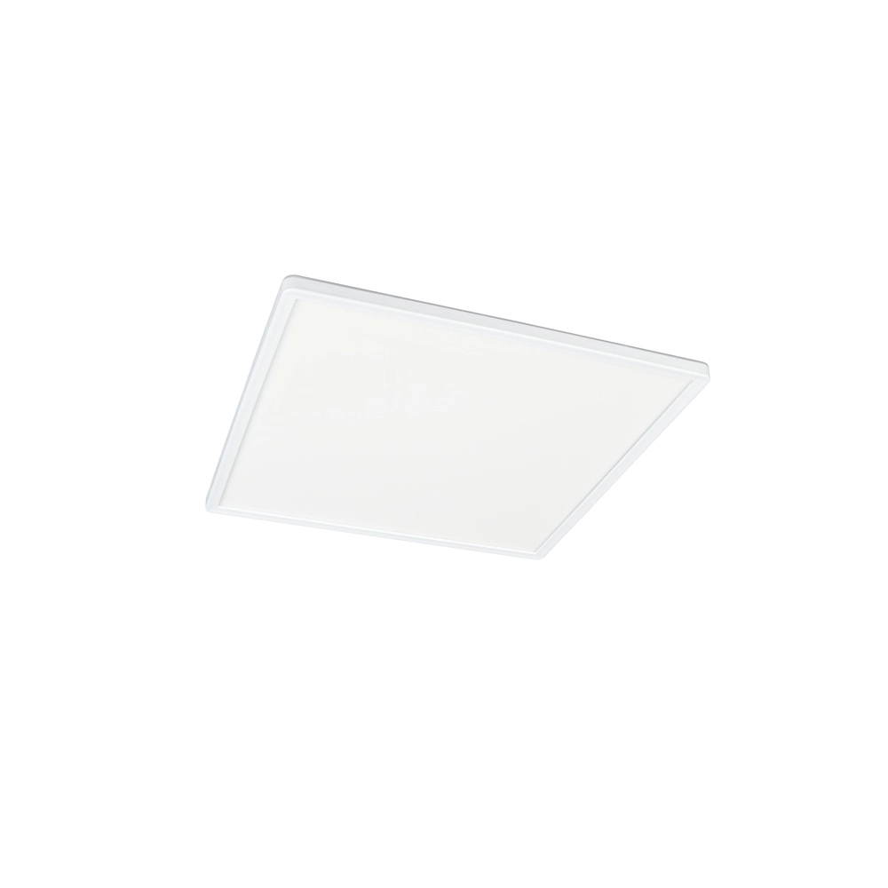 Lumière carrée au plafond Emra blanc 42cm Trio 4017807704174