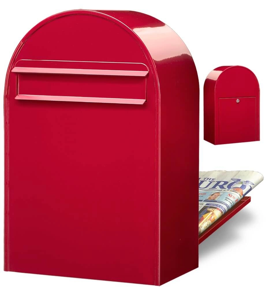 Boites aux lettres Classic B 3001 Rouge vif Boites aux lettres Classic B 3001 Rouge vif