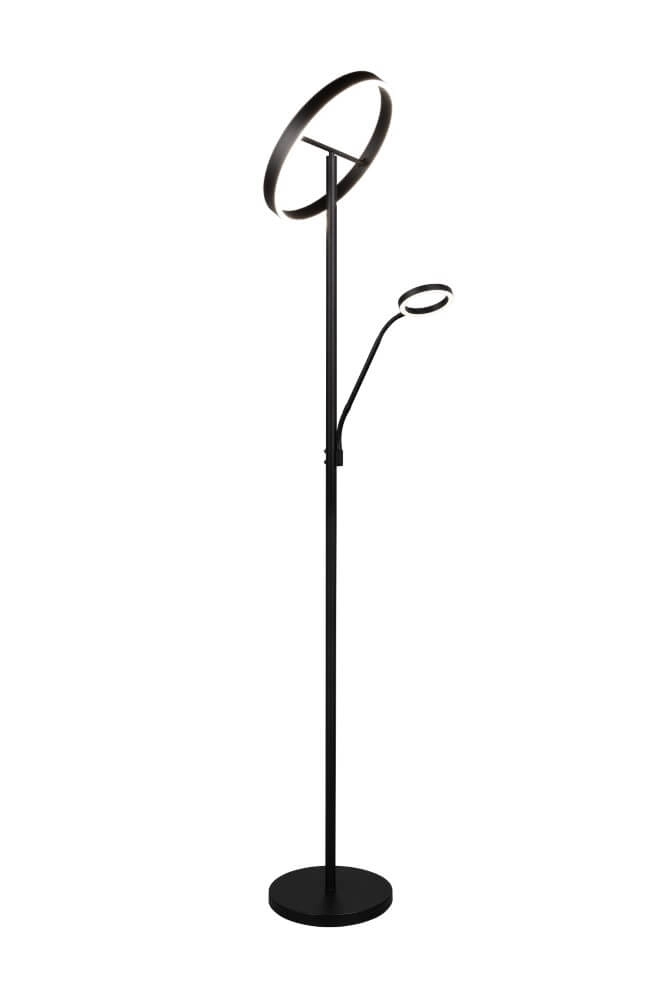 Lampe de lecture design Willis Noir - 180 cm Trio 4017807618112