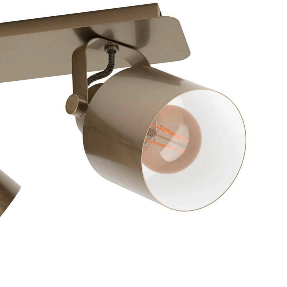Spot de plafond en laiton Southery 3 lumières Eglo 9002759438197