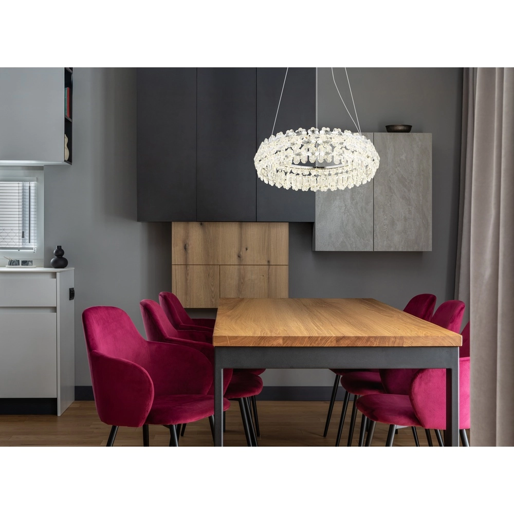 Lampe suspendue Diann Chrome Globo 9007371537853
