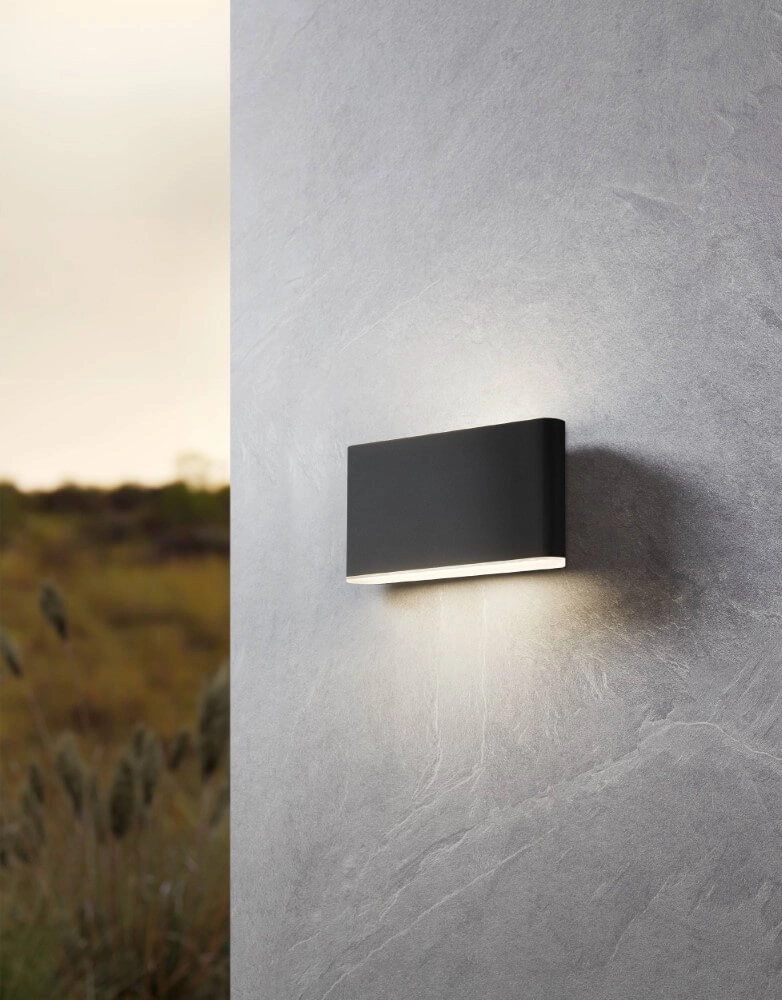 Applique noire Grutti 17,5 cm Eglo 9008606298129