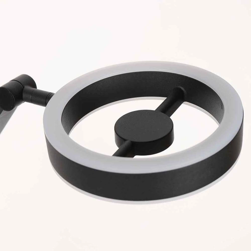 Lampe de table Ringlux noir Steinhauer 8712746176667