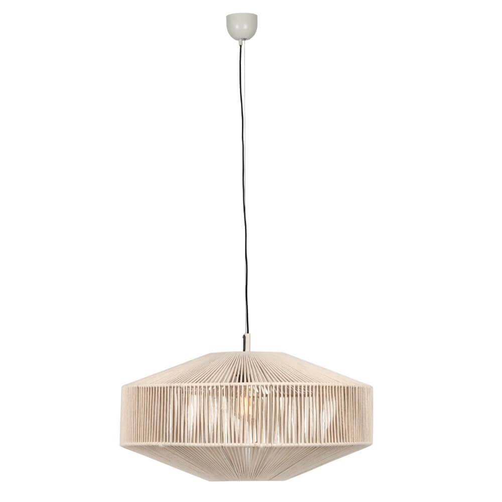Lampe suspendue en corde Svea Ø 61 cm Trio 4017807617245