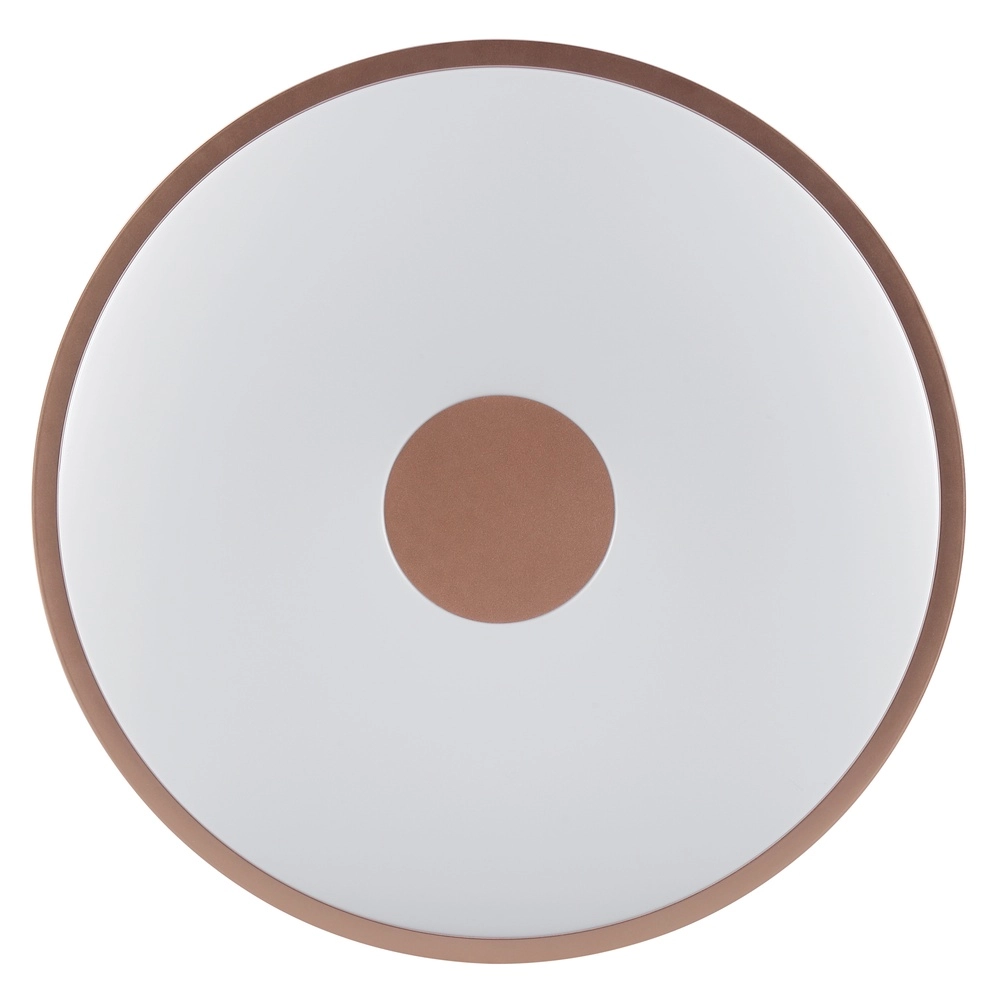 Éclairage de plafond Tavis or rose Ø 44,5 cm Brilliant 4004353477584