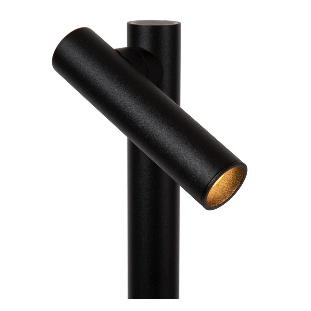 Lampe de lecture rechargeable Antrim IP54 noir Lucide 5411212272256