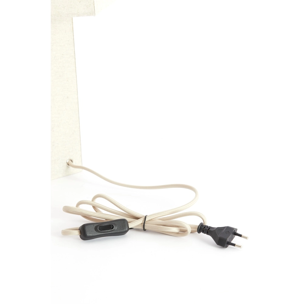 Lampe de table Musabo lin naturel Light & Living 8717807784300