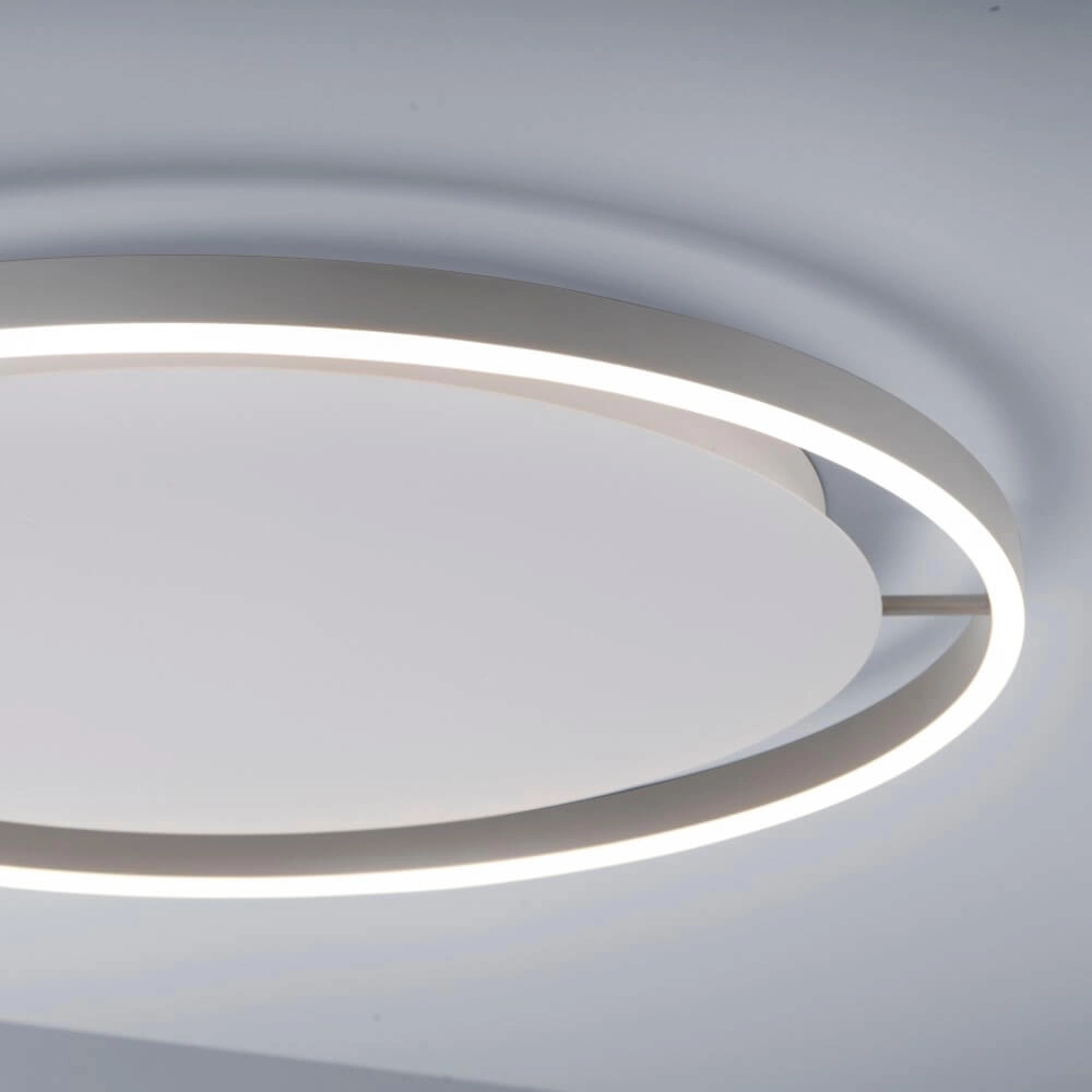 Plafonnier Ritus aluminium Ø 58,5cm Just Light 4043689983475