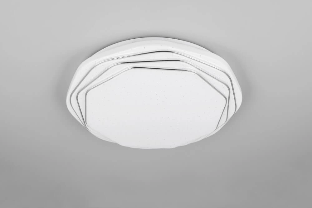 Plafonnier LED Dizzy avec télécommande Trio 4017807614862
