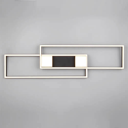 Plafonnier LED 100x28 Albany noir Trio 4017807610291