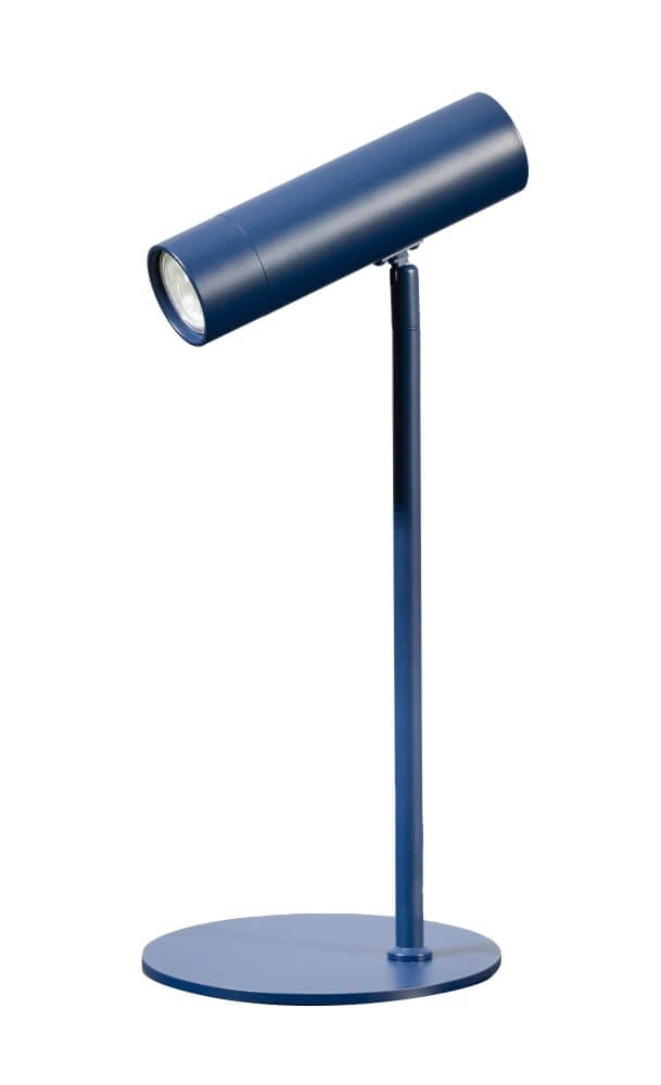 Lampe de table design Nikki bleu Lampe de table design Nikki bleu