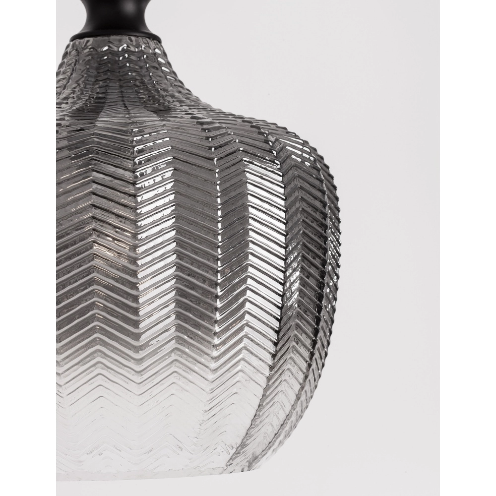 Suspension Loni verre fumé Lyora 5212017423054