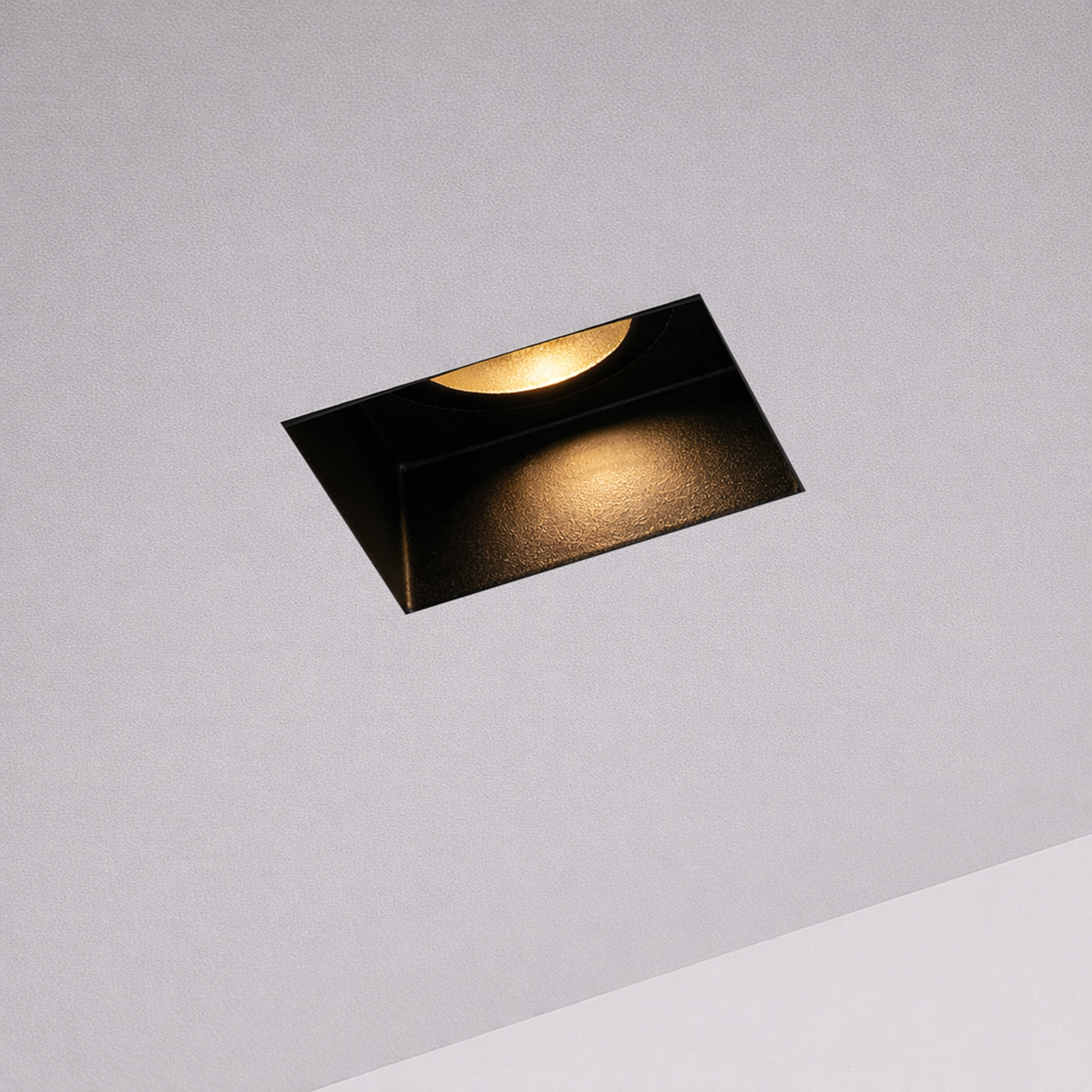 Projecteur encastré Zelda Carré noir