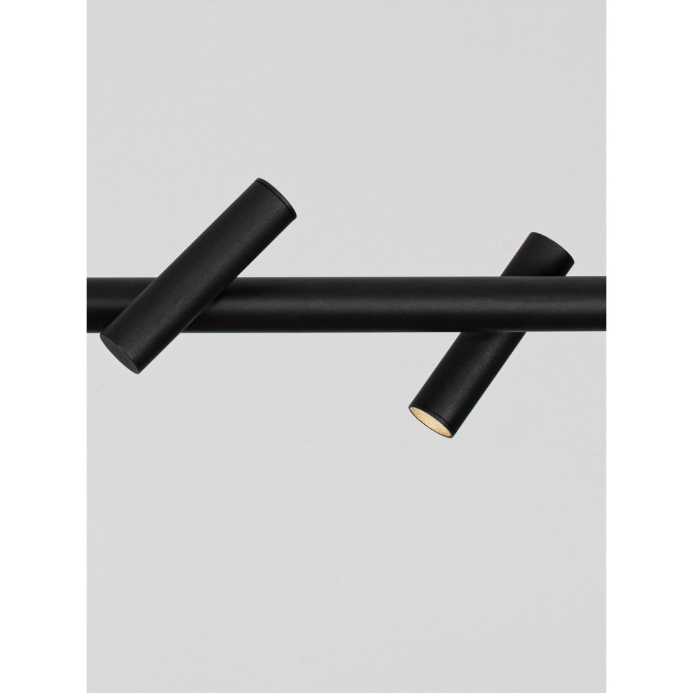 Lampe pendante de salle à manger Avelo Noir Lyora 5212063501577