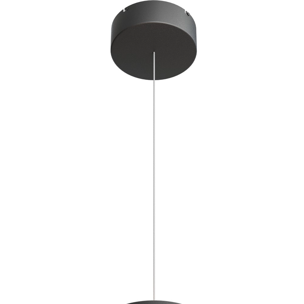 Lampe suspendue Ceppo noir Ø 45cm avec lumière montante Masterlight 8718121398136