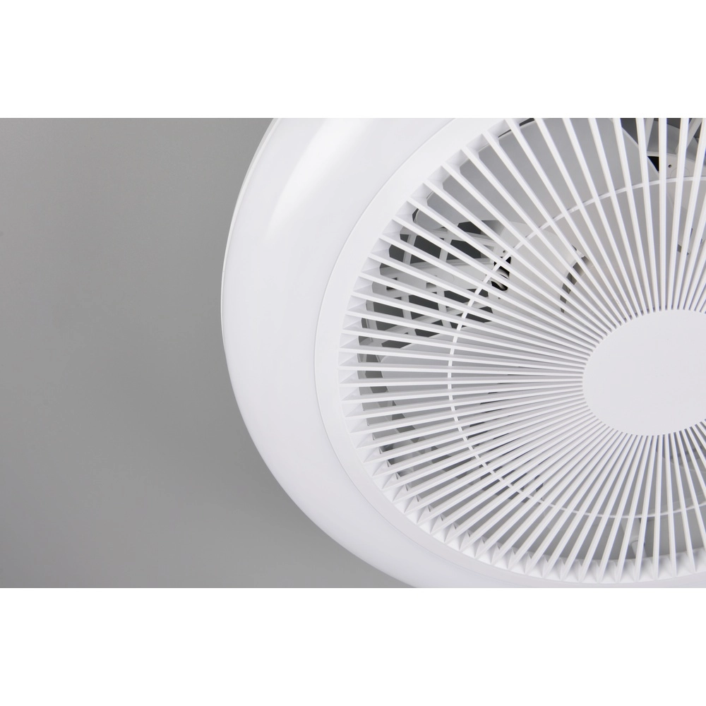 Ventilateur de conception Holmsund blanc Ø 46cm avec fonction RVB Trio 4017807688665