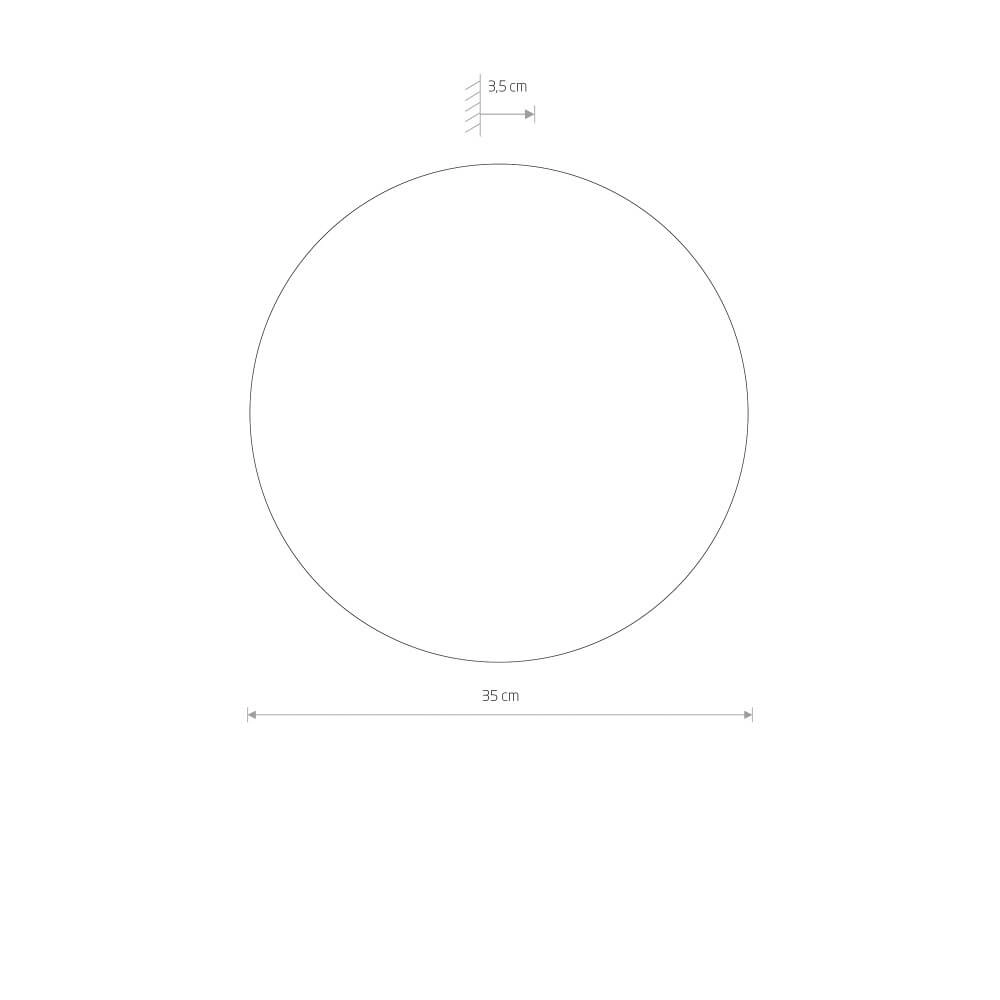 Applique murale Ring Timber L Bois LED Lyora 5903139112918