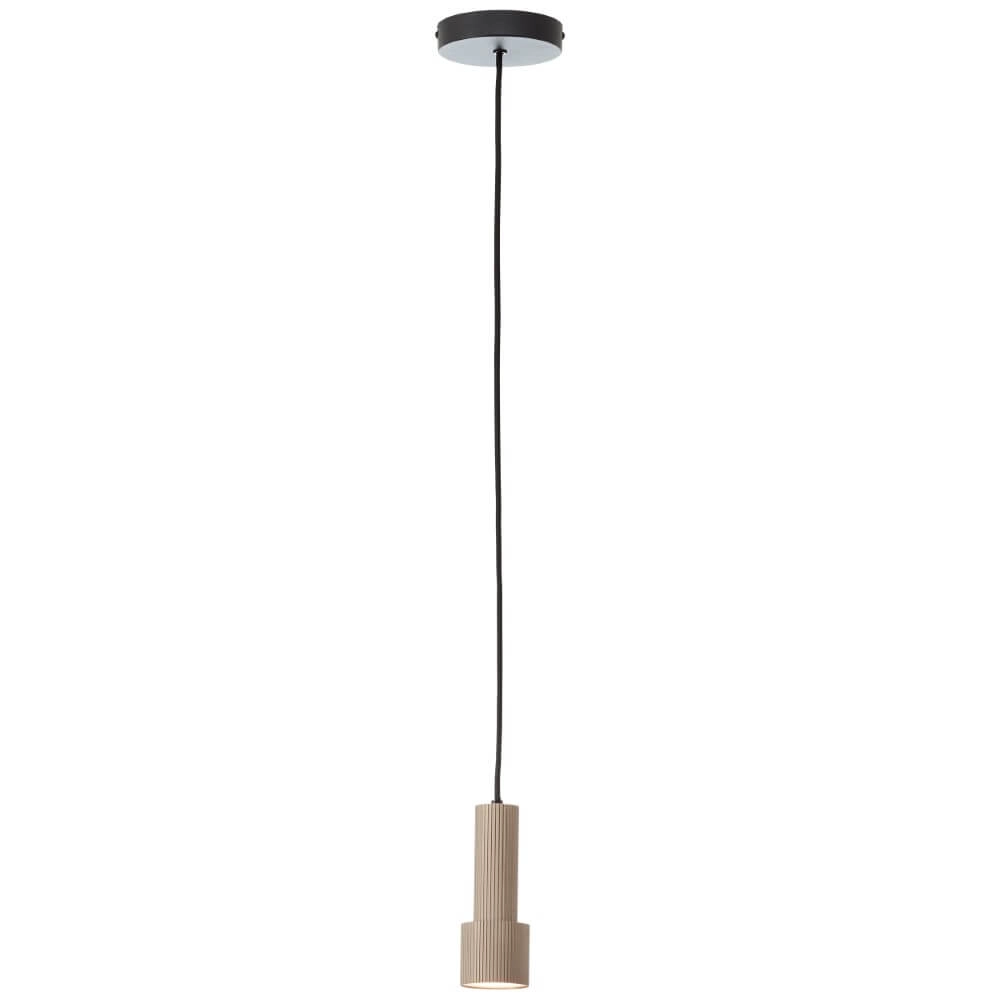 Lampe suspendue design Cadiz noir avec du bronze Lampe suspendue design Cadiz noir avec du bronze