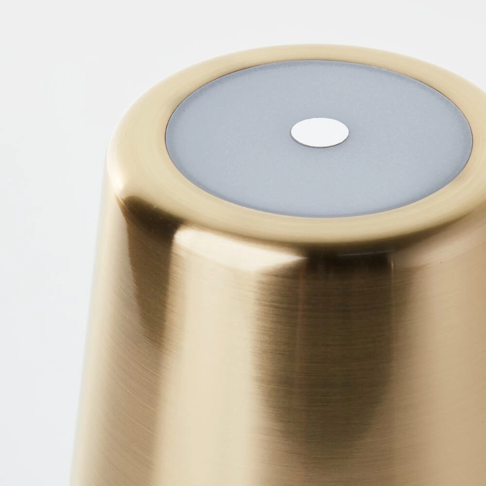 Lampe de table rechargeable Xaana noir Brilliant 4004353441455