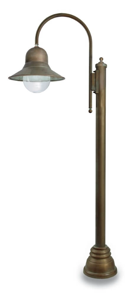 Lampe sur pied Campanula S - laiton vieilli
